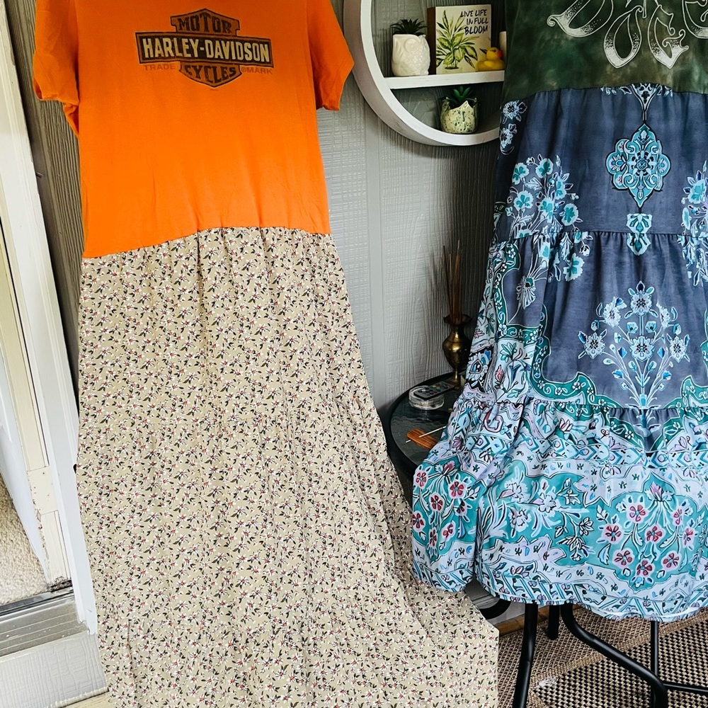 Floral Print Maxi Skirt